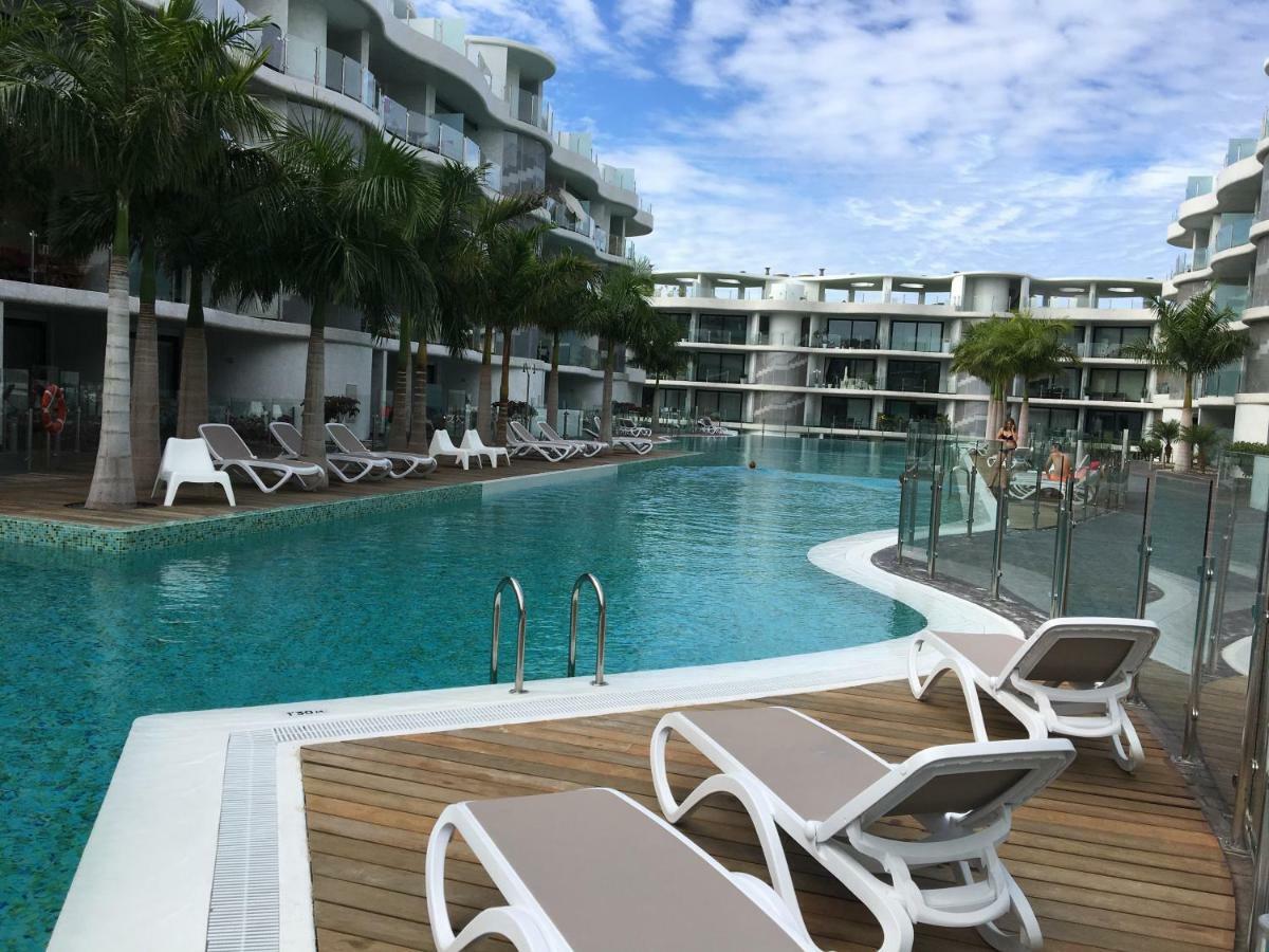 The Waves, Luxurious 5*, Wifi, Olympic Pool Apartment Palm-mar Luaran gambar