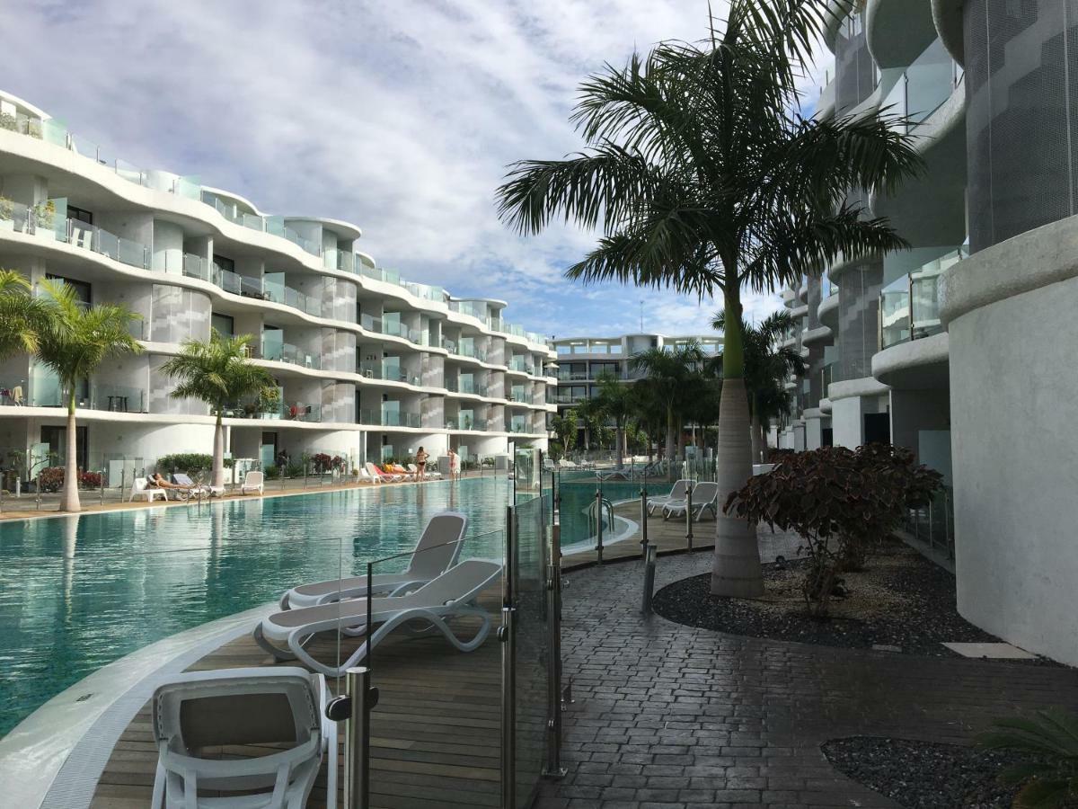 The Waves, Luxurious 5*, Wifi, Olympic Pool Apartment Palm-mar Luaran gambar